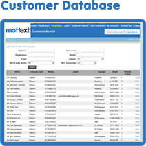 You have full access to your customer database